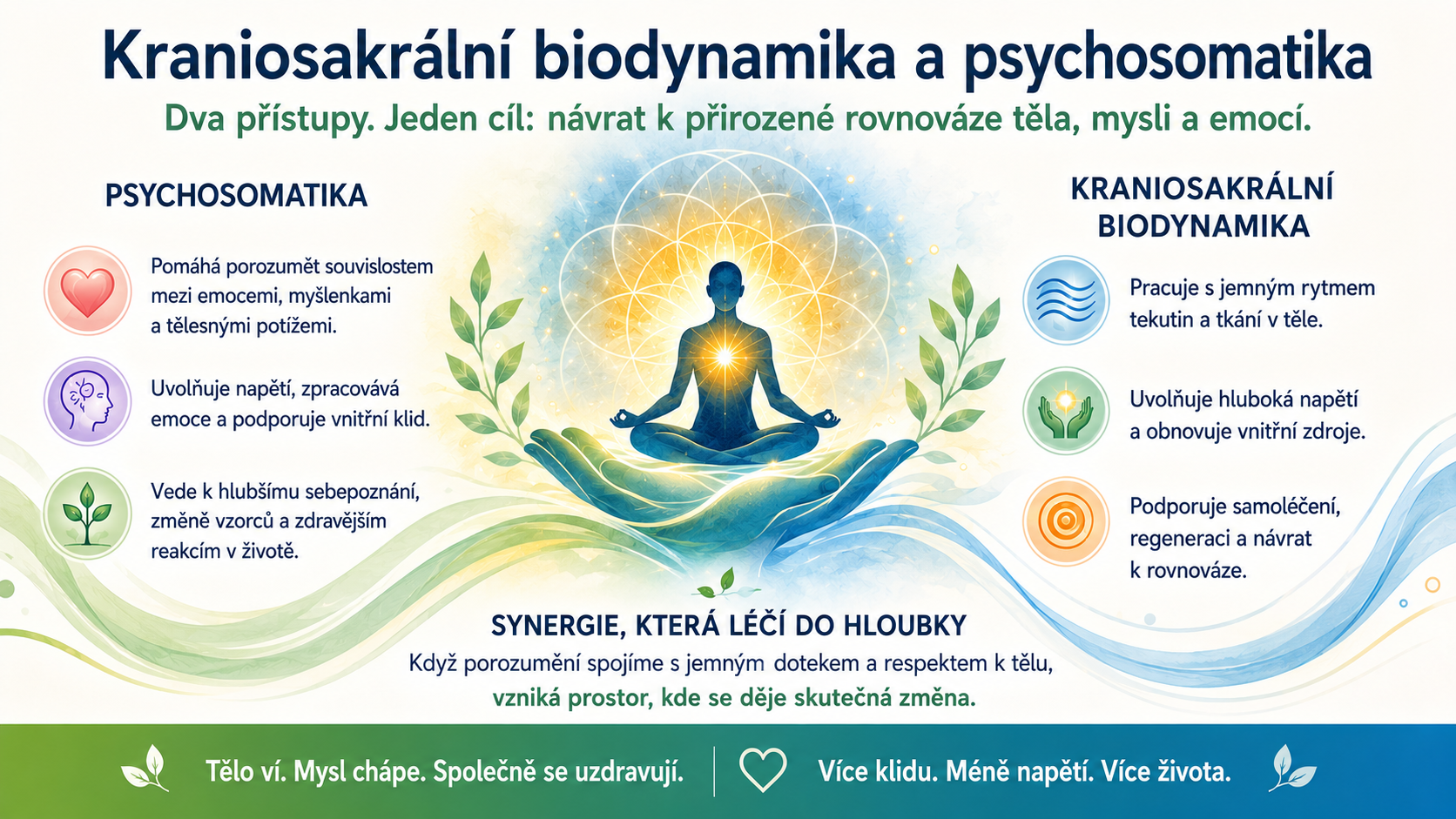 Kraniosakrální biodynamika a psychosomatika